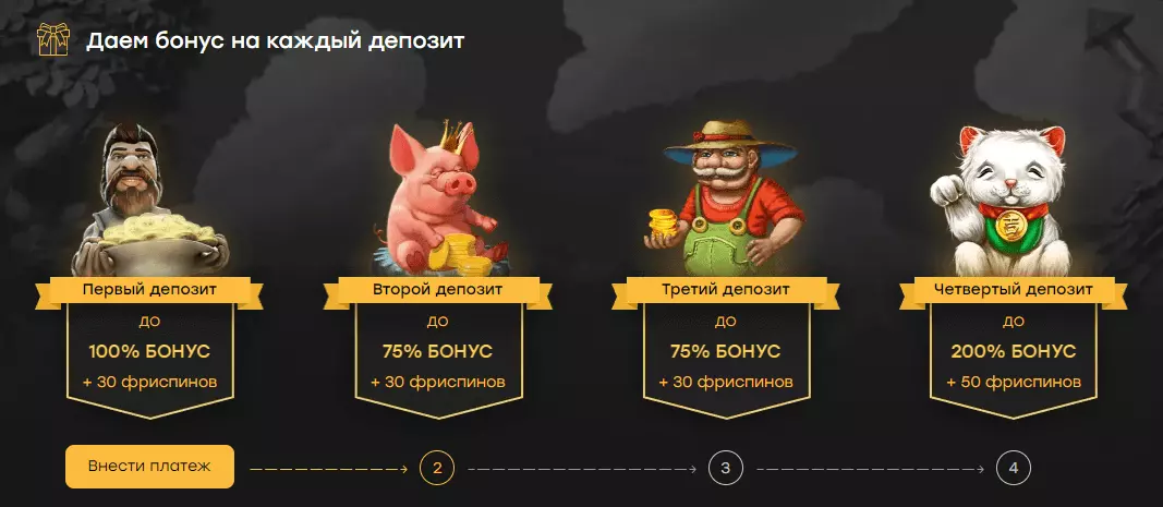 Бонусы Casino Fairspin